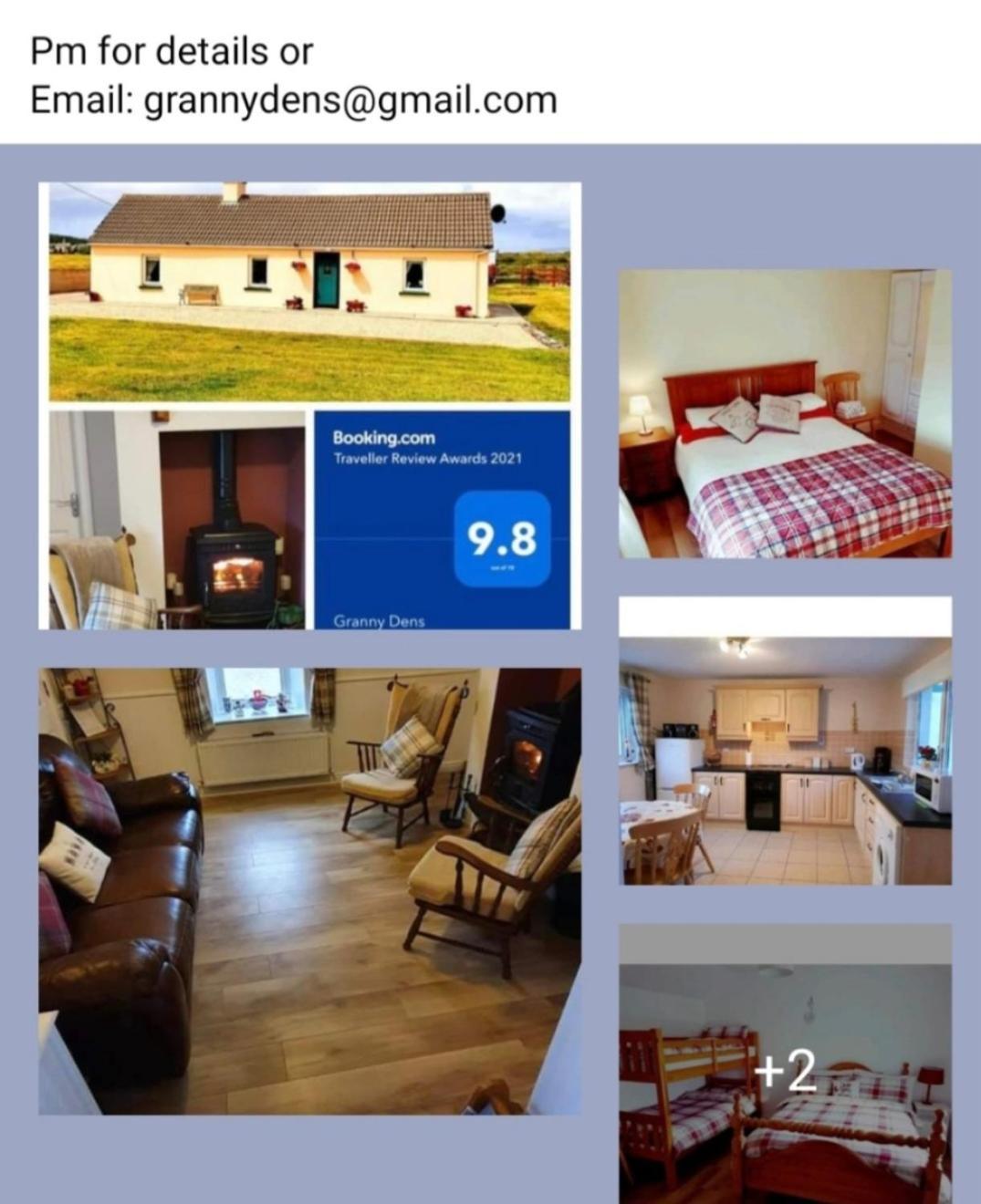 Villa Granny Dens Donegal Town Esterno foto